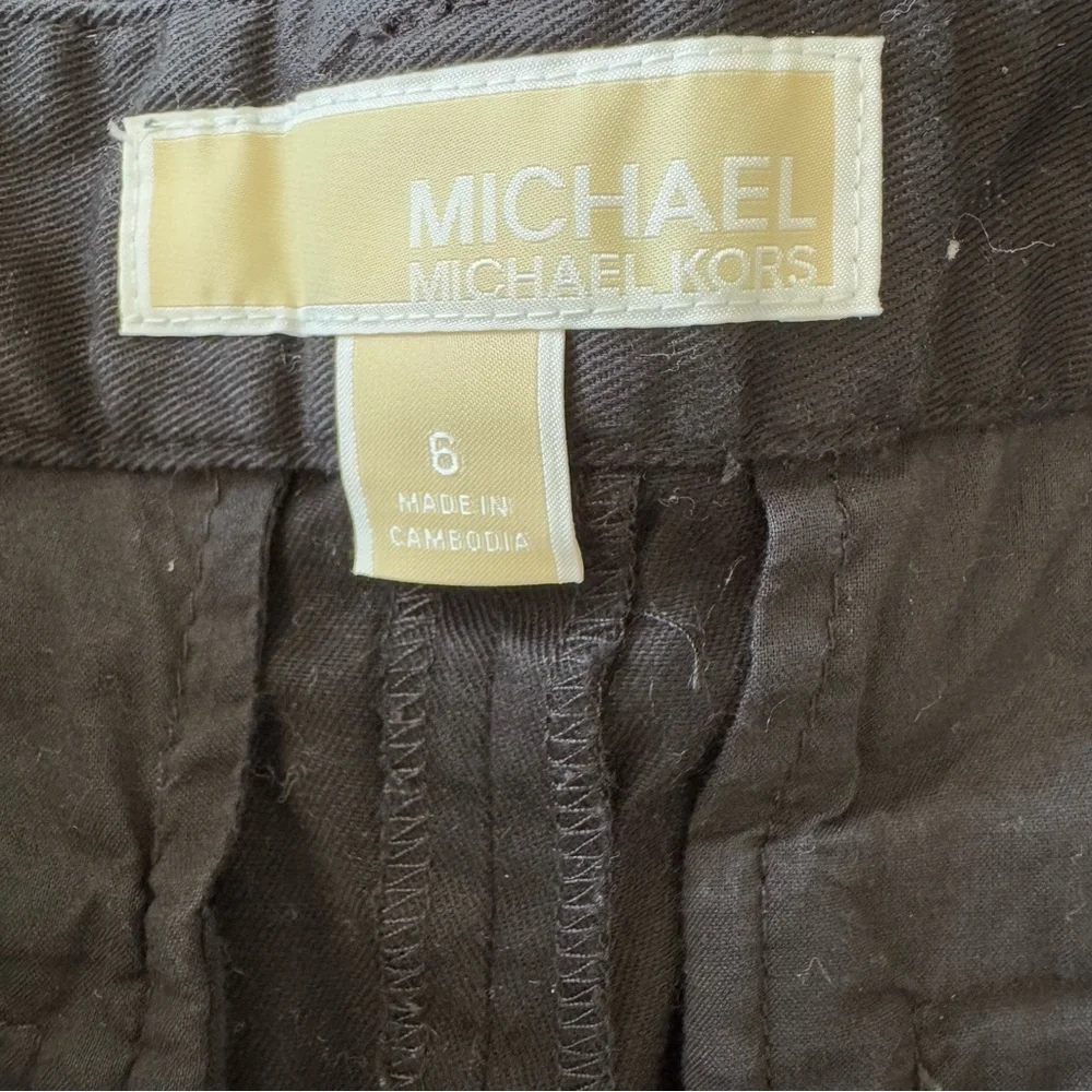 Michael Kors shorts womens Sz 6 black